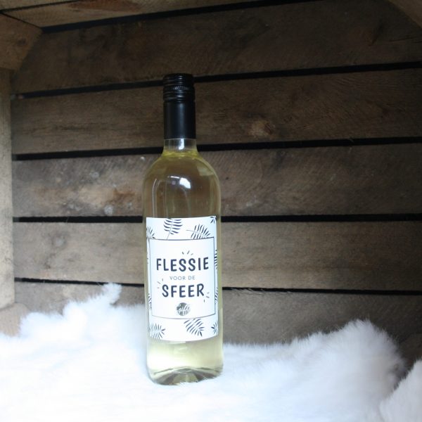 Flessie voor de sfeer. Wit